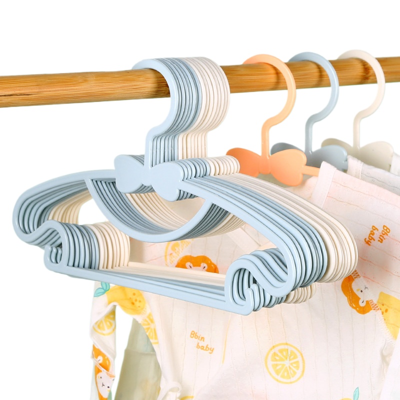 Baby Clothing Hanging Rack - 5-50Pcs 아기 옷걸이 플라스틱 어린이 옷