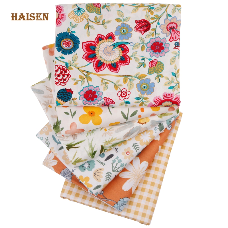 6pcs 40x50cm 코 튼 능 직물 패치 워크 패브 - Baby Clothing Organic 리뷰 및 가격